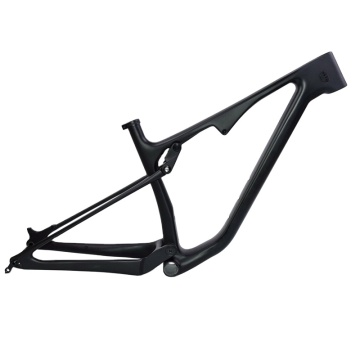 Carbon Fiber Frame Mountain Bike: Softtail Shock, 29ER, 27.5ER, Thru Shaft, Off-road Speed Drop