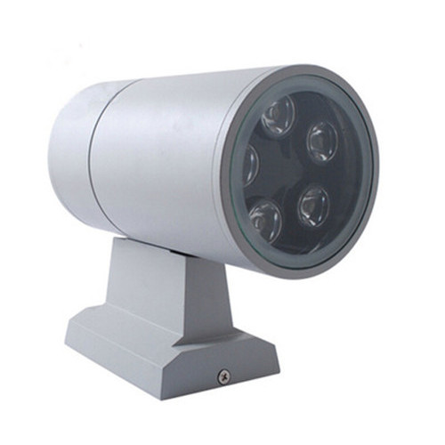 LEDER Track Witte eenvoudige LED-buitenwandlamp