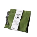 Stand up Zipper Square Flat Bottom coffee Pouch