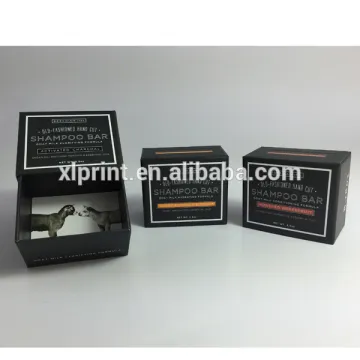 Drawer card box with printing color for soap