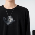 Low MOQ Fall Printed Long Sleeve Sweatshirt