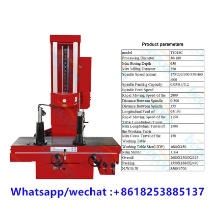 High-Precision T8018C Automotive Cylinder Boring Machine - Heavy-Duty Cylinder Boring Solution