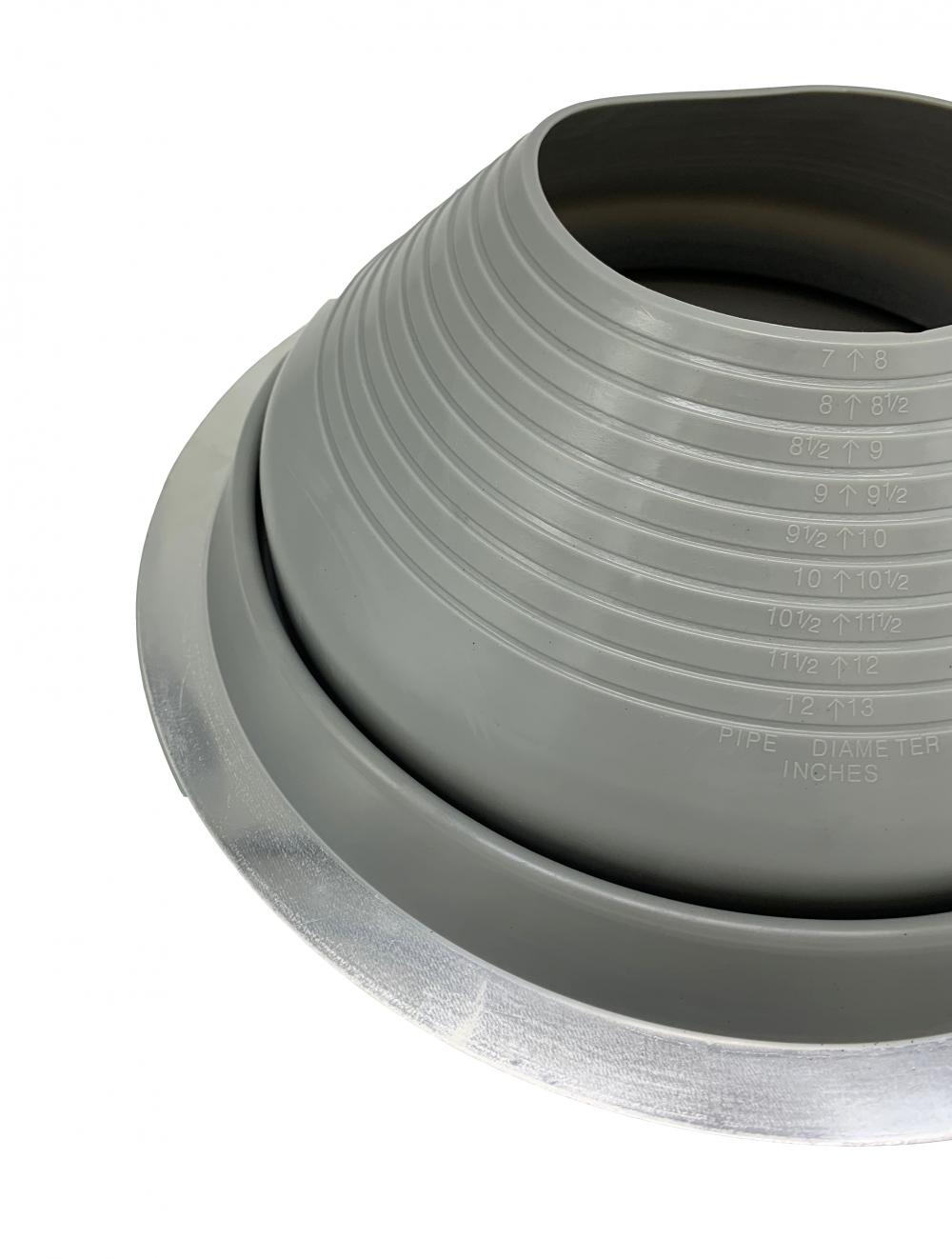 Different material EPDM/silicone pipe boot for waterproofing