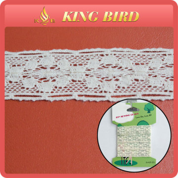 hand sewing DIY elegant lace for boutique