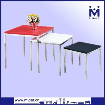 Square Coffee Wooden Nesting Small Table Set MGT-5151