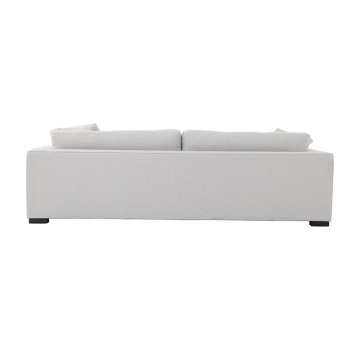 Elegante Capri drei Sitzer Stoffsofa Replik