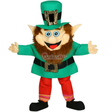 2013 Top quality New Arrival Larry The Leprechaun animal mascot costumes