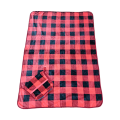 Outdoor portable travel blanket and pillow set 2in1