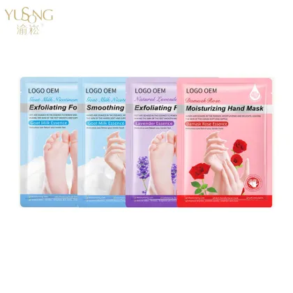 Niacinamide Goat Milk Hand & Foot Mask for Moisturizing and Hydration