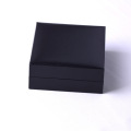 Kotak hadiah barang kemas hitam kotak persegi hitam