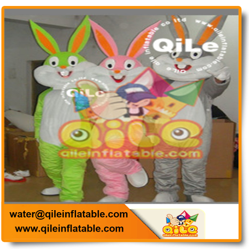 kids party clothes animal mascot Tuzki costume rabbit outfit