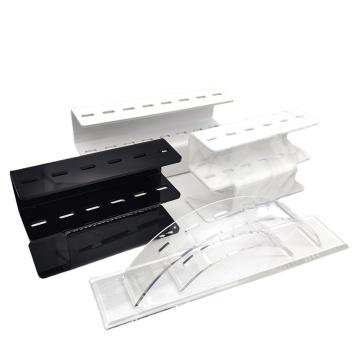 Transparent Black Marble Eyelash Storage Organizer