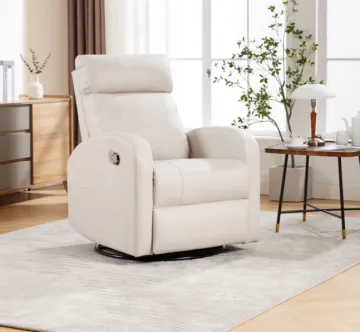 Swivel Rocker Recliner Chair and Glider Rocking Chair: Versatile Furniture for Living Rooms and Nurseries
