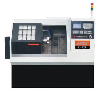 JASU 2-Axis Disk Type Linear Guide Horizontal Lathe Machine