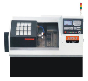 JASU 2-Axis Disk Type Linear Guide Horizontal Lathe Machine