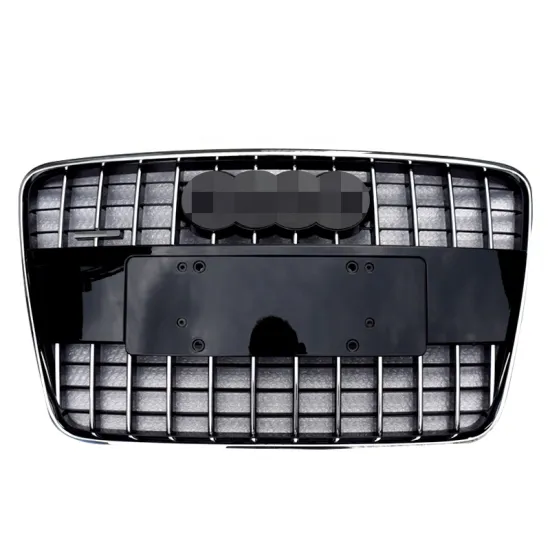 High Quality ABS Chrome+Black Front Grille for Audi Q7 SQ7 2005-2015
