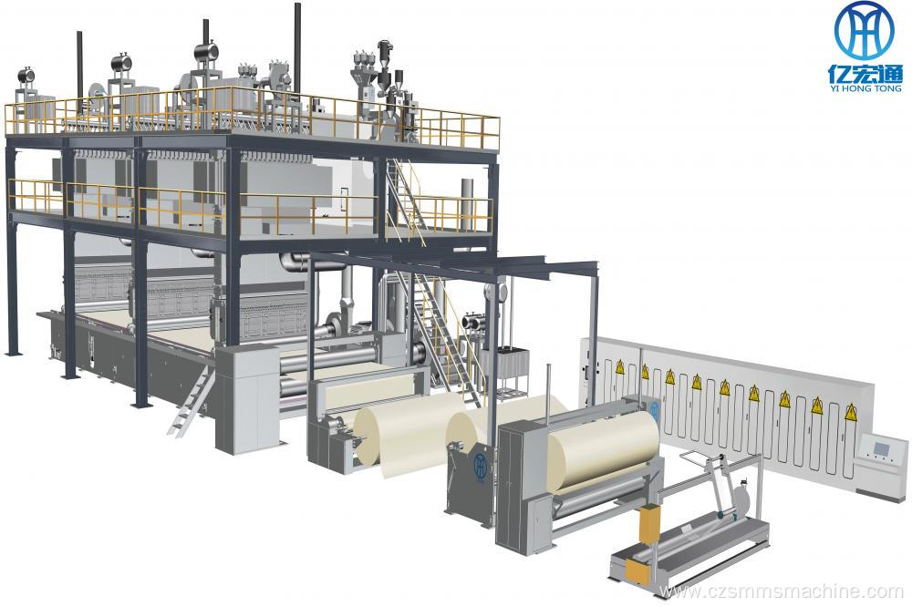 Nonwoven Fabric Making Machinery Line for Bady Diaper