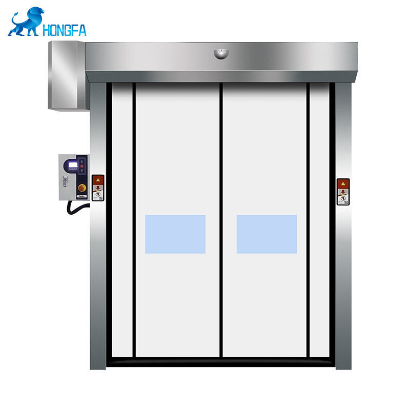 customized self-recovery rapid door