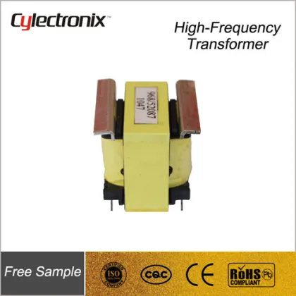 High frequency EI transformer in Mn-Zn PC40