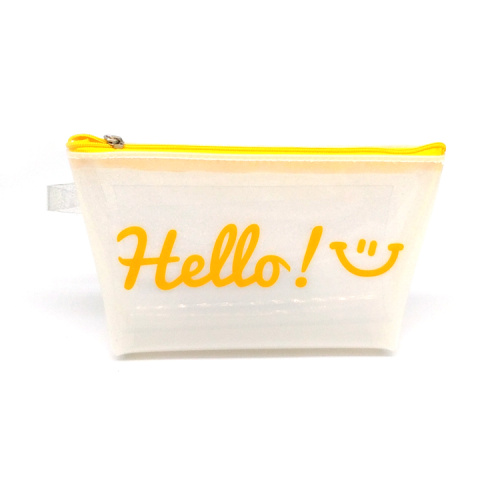 Travel Makeup Bag Colorful monogram make up plastic cosmetic bag Manufactory