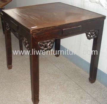 Antique Majiang Table 