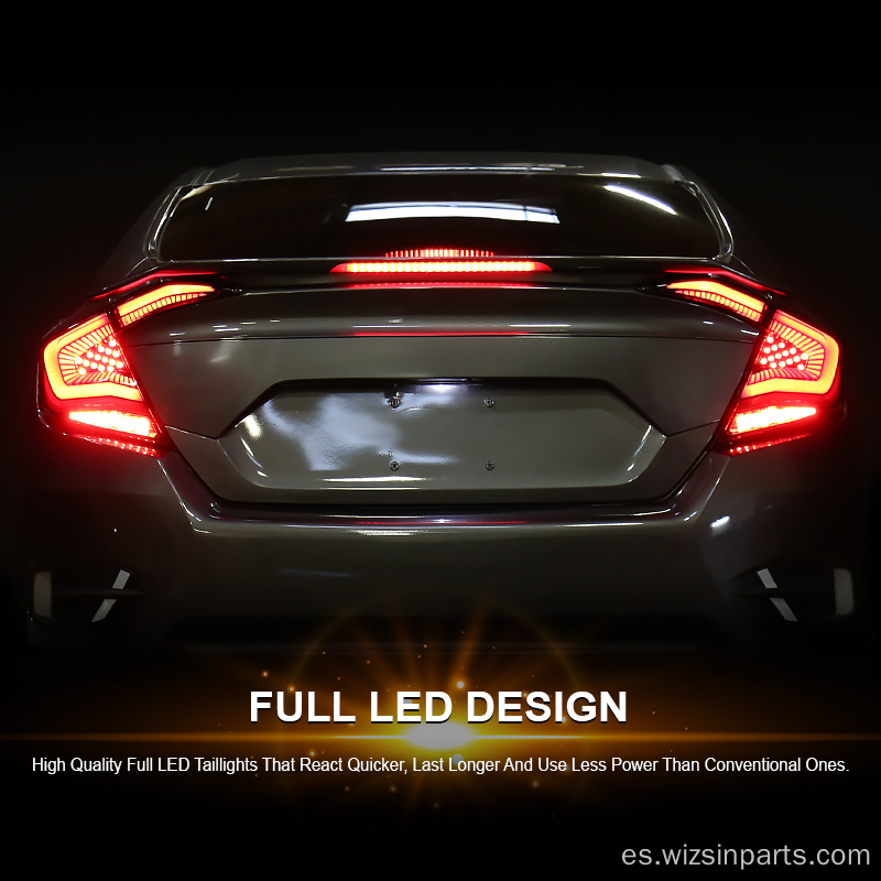 Luces traseras LED para Honda Civic