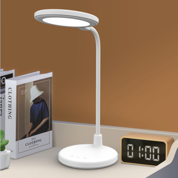 2024 New Arrival: Wireless Rechargeable Desk Lamp with Makeup Mirror and 3 Color LED Lighting