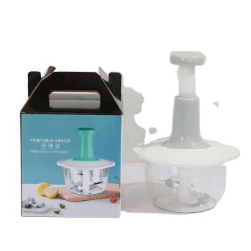 High-Quality Versatile Hand Press Vegetable Chopper: Efficient Kitchen Tool for Quick Food Preparation
