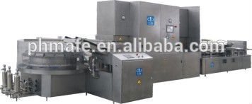 Automatic plastic ampoule filling and sealing machine