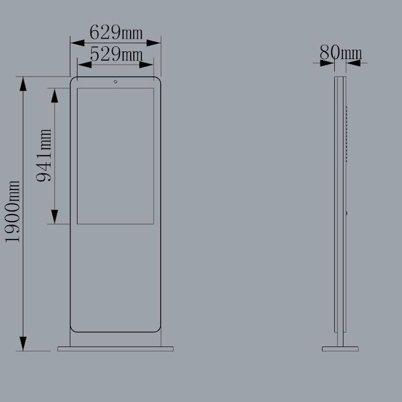 digital signage screens