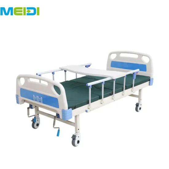 Two Crank Steel Manual Medical Hospital Bed