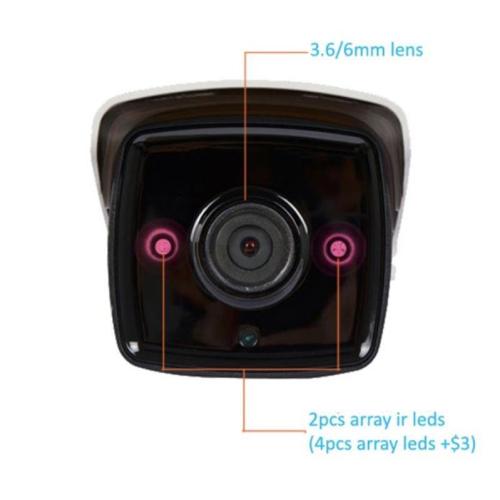 4X Zoom 960P CCTV IR Bullet IP Camera