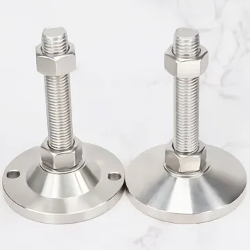 Carbon steel rotary adjustable foot