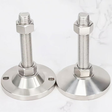 Carbon steel rotary adjustable foot