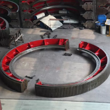 Customized Rotary Gears Manufacturer: Big Ring Girth Gear