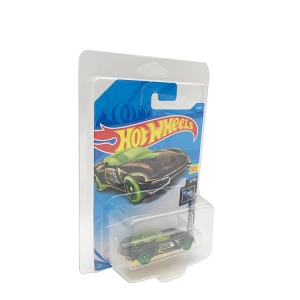 Blister hot wheels plastic protector clamshell case