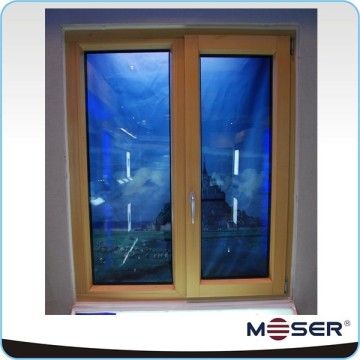 Passive 130 series wood aluminum clad tilt and turn casement windows
