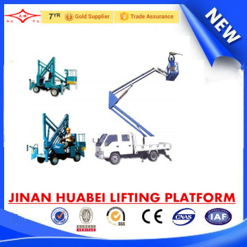 Best selling articulated lift platform & china articulated aerial work platform