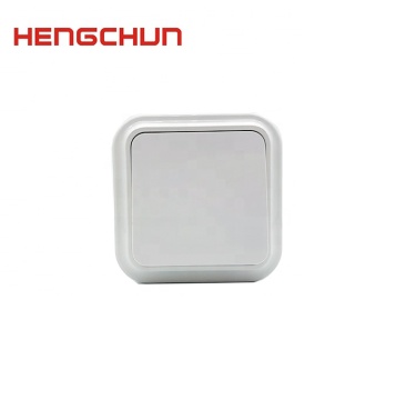 Russia Cheap Hot Sale Surface 1 Gang 1 Way Wall Switch D-01