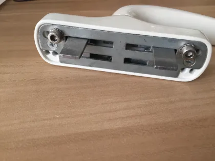strong hardware white aluminum alloy door handle