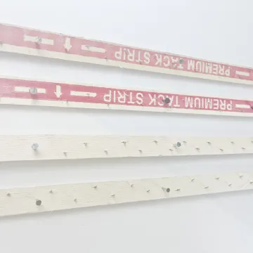 1" concrete nail Carpet tack strip wood gripper rod/carpet smooth edge