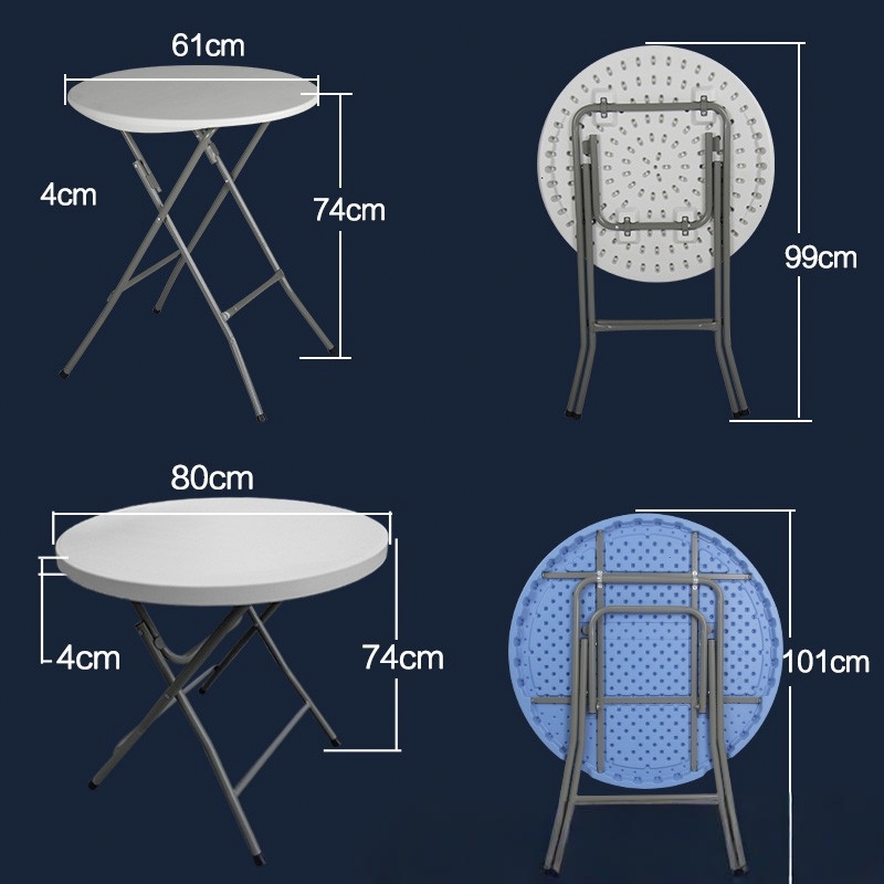 plastic outdoor folding table