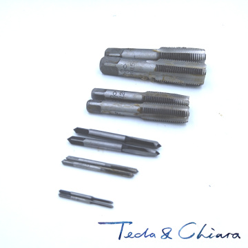 1Set M14 x 1mm 1.25mm 1.5mm 2mm Right hand Tap Metric Taper and Plug Pitch For Mold Machining * 1 1.25 1.5 2