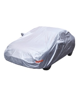 Durable Waterproof Silver Coated Higt-density Oxford 210D Fabric Car Cover Outdoor Sunshade UV Protection
