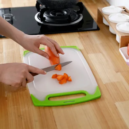 Grooved Natural Color Cutting Board