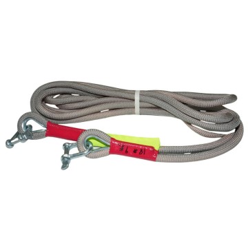 Heavy duty tow rope with hooks