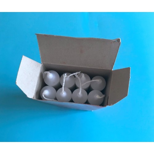 38G White color paraffin wax stick candle pray