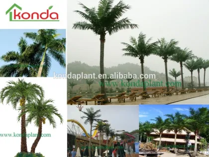 New design indoor and outdoor decoration Artificial coconut tree/fake coco tree/high imitation coco tree in Guangzhou