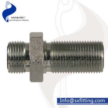 ORFS Hydraulic connector High Pressure straight bulkhead fitting