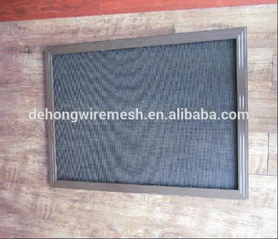 SS304 stainless steel window and door security screen/security wire mesh for window